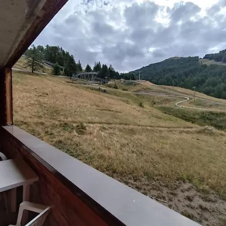 La Foux D'allos Vue Sur La Montagne Lägenhet Allos